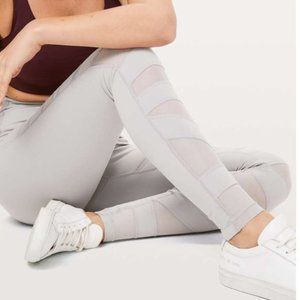 Lululemon Wunder Under (High-Rise) Mesh 28"  Sz 8